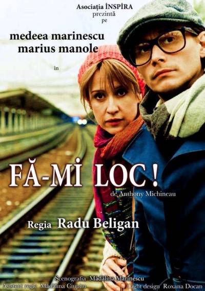 Medeea Marinescu si Marius Manole in sepctacolul 'Fa-mi loc!'